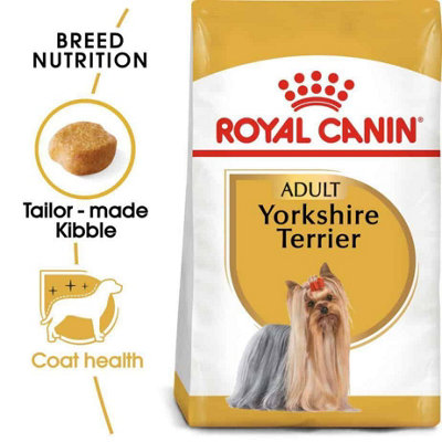 Royal Canin Yorkshire Terrier Adult Dry Dog Food 3 X 7.5 Kg (22.5 Kg) from B&Q