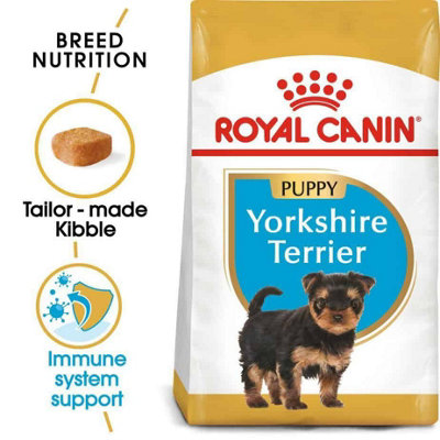 Royal Canin Yorkshire Terrier Puppy Dry Dog Food 5 X 1.5 Kg (7.5 Kg) from B&Q