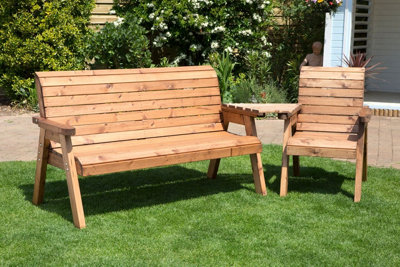 Charles Taylor Trading Charles Taylor 4 Seater Companion Set (Angled) from B&Q