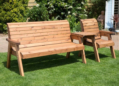 B&Q -  Charles Taylor 4 Seater Companion Set (Straight)