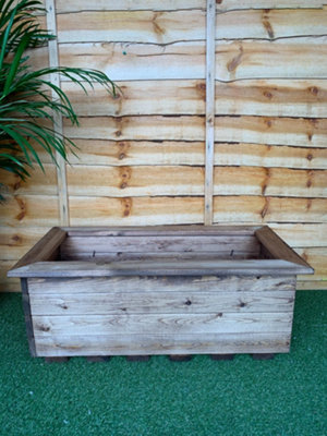 Charles Taylor Trading Stax 82Cm Charles Taylor Hb39 Wooden Trough from B&Q