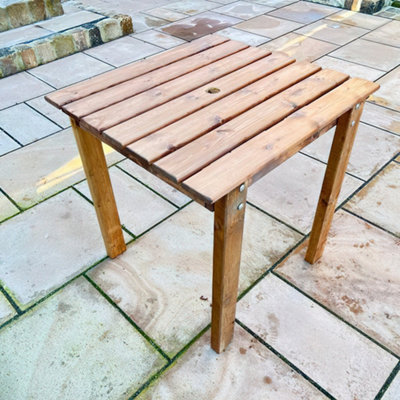 Charles Taylor Trading Charles Taylor Solid Wood Bistro Table from B&Q