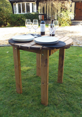 B&Q -  Charles Taylor Circular Bbq Table