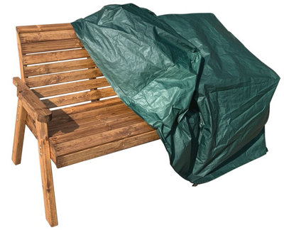 Charles Taylor Deluxe 3 Seater Companion Bench Outdoor Furniture Fitted Cover from B&Q