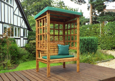 Charles Taylor Bramham Two Seater Arbour Green from B&Q