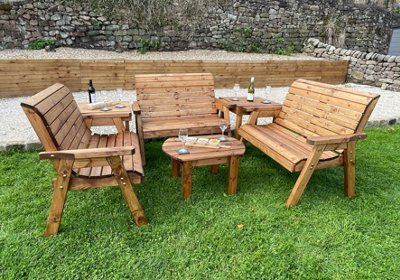 Charles Taylor Six Seater Burghley Deluxe Set from B&Q