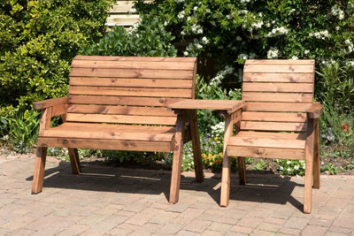 Charles Taylor Trading Five Seater Balmoral Corner Set With Coffee Table from B&Q
