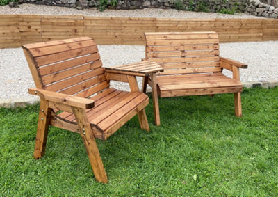Charles Taylor Trading Grand Chair & Bench With Angle Tray from B&Q