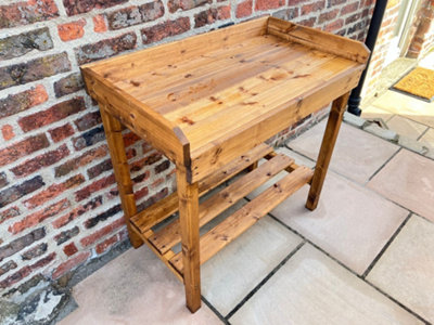Charles Taylor Trading Charles Taylor Davenport Utility Garden Table from B&Q
