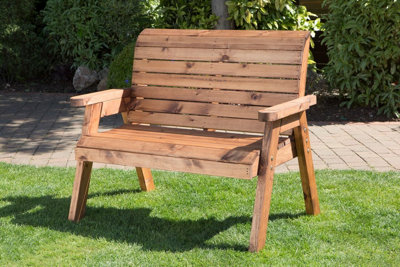 Charles Taylor Trading Charles Taylor Two Seat Bench Boxed from B&Q