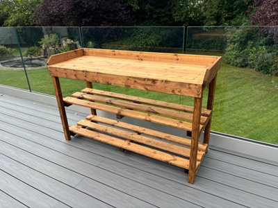 Charles Taylor Deluxe Davenport Utlity/bbq Table Extra Large from B&Q