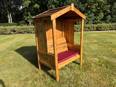Charles Taylor Imperial Three Seater Arbour from B&Q