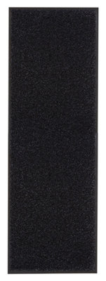 Washamat Charcoal Plain Rectangular Heavy Duty Barrier Mat180Cm X 60Cm from B&Q