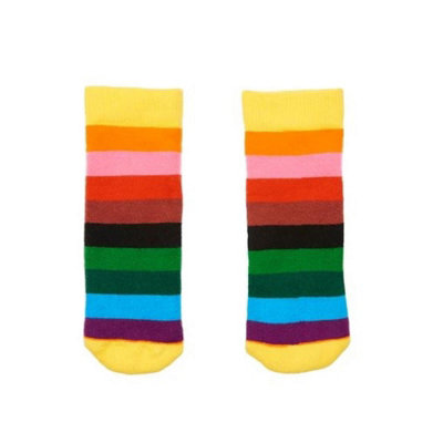 Squelch Childs Wellie Socks 1-2Yrs Rainbow from B&Q