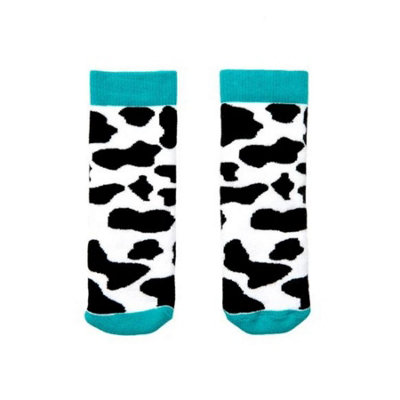 Squelch Childs Wellie Socks 1-2Yrs Cow from B&Q