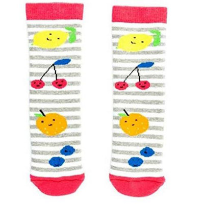 Squelch Childs Wellie Socks 3-6Yrs Fruits from B&Q