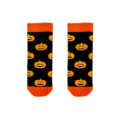 Squelch Childs Wellie Socks 1-2Yrs Pumpkin from B&Q