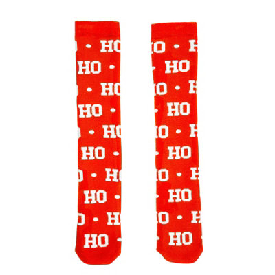 Squelch Childs Wellie Socks 6-8Yrs Christmas Ho Ho Ho from B&Q