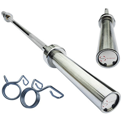 Body Revolution Olympic Barbell Bar 7Ft from B&Q