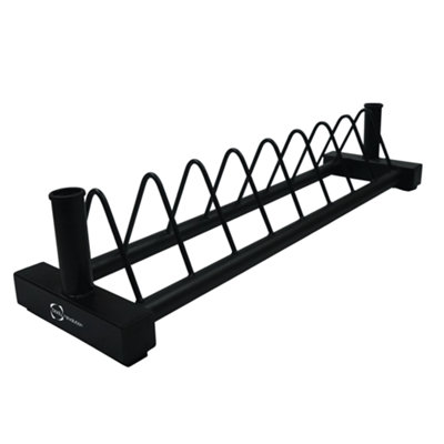 Body Revolution Olympic Bumper Weight Rack For Efficient Plate Storage And Organisation from B&Q