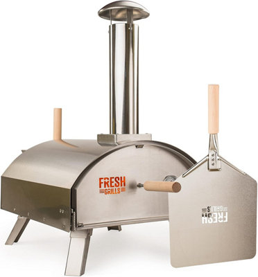 Monstershop Unisex Silver Fresh Grills Premium Outdoor Pizza Oven In - Image 6