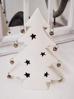 DEENZ White Christmas Tree Artificial Tree Gift Home Décor Lovely from B&Q