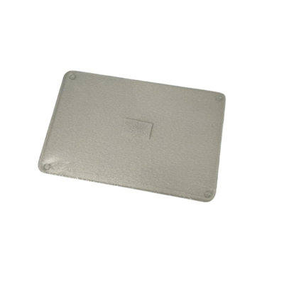 DEENZ Hob Cover Tempered Glass Worktop Saver Frosted With 4X Feet 52X60 from B&Q