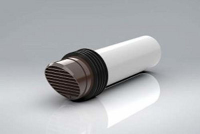 Mould Stop 100mm 4" High Rise Ventilator Brown