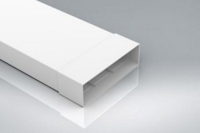 Mould Stop Verplas 220mm X 90mm X 500mm Attenuator/silencer from B&Q
