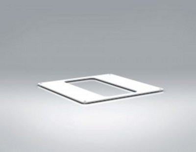 Mould Stop 150mm X 70mm Rectangular Wall Plate from B&Q