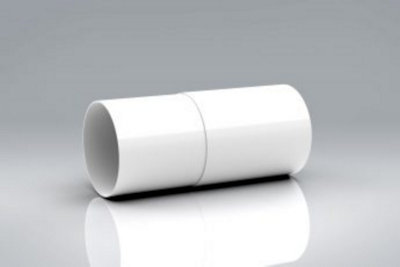 Mould Stop Verplas 125mm Telescopic Ducting Length from B&Q