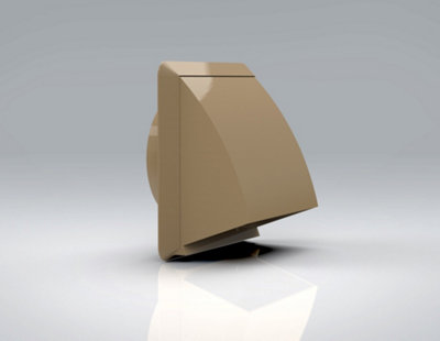 Mould Stop Verplas 125mm Cowl With Gravity Flap from B&Q