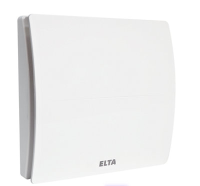 Mould Stop Elta Flux Dmev Extractor Fan 100mm Constant Trickle With Humidistat Boost And Timer from B&Q