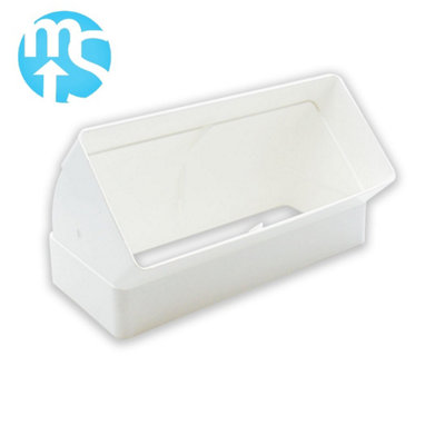 Mould Stop 110mm X 54mm Vertical 45 Degree Bend from B&Q
