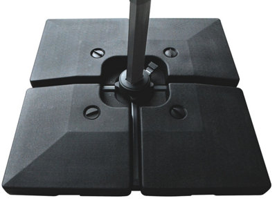 Norfolk Leisure Royce 80Kg 4 Part Water Filled Base from B&Q