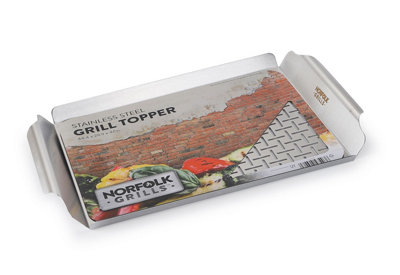 Norfolk Leisure Norfolk Grills Grill Topper In Stainless Steel from B&Q