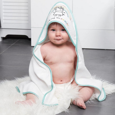 Tiny To Tot Tiny To Tots Peppa Pig Hooded Towel For Kids
