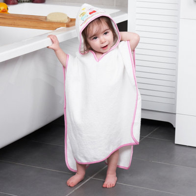 Tiny To Tots Peppa Pig Poncho Towel For Kids from B&Q