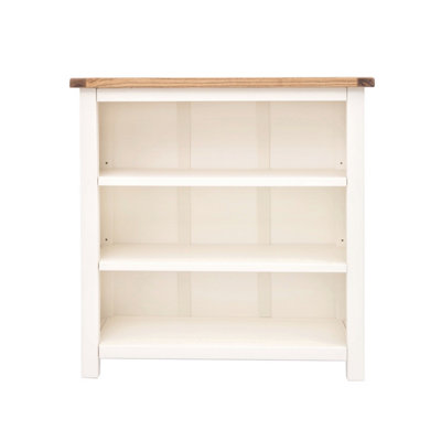 Cabinet Bits White Lovere Off Bookcase 90X90x30cm