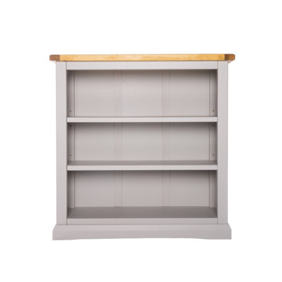Cabinet Bits Light/Grey Loreo Bookcase 90X90x30cm