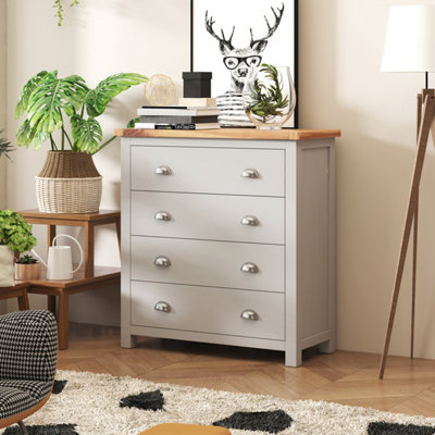 Cabinet Bits Argenta 4 Drawer Chest Of Drawers Chrome Cup Handle from B&Q