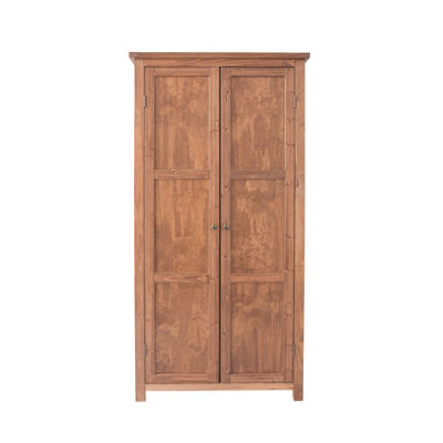 B&Q -  Padua 2 Door Wardrobe Brass Knob