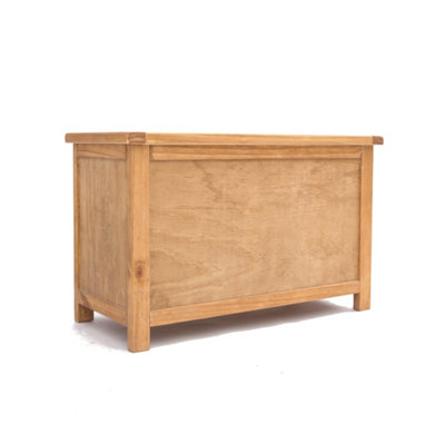 Cabinet Bits Lugo Waxed Blanket Box Ottoman