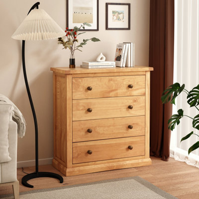 Cabinet Bits Lucca 4 Drawer Chest Of Drawers Brass Knob Light