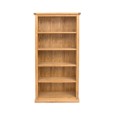 Cabinet Bits Lucca Waxed Bookcase 180X90x30cm