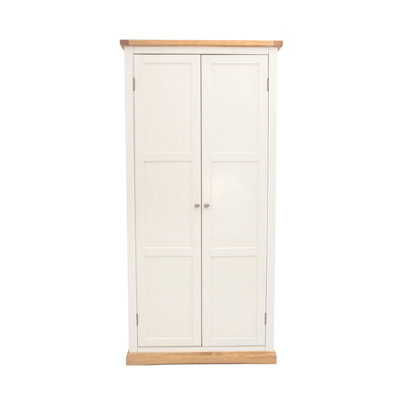 B&Q -  Trevi 2 Door Wardrobe Chrome Knob