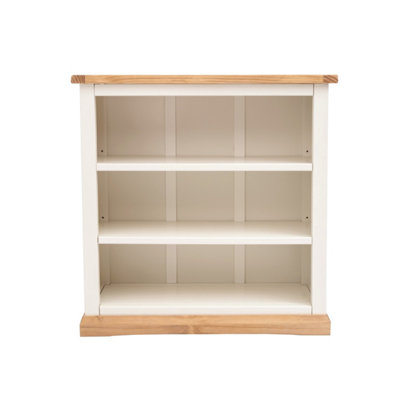 Cabinet Bits White Trevi Off Bookcase 90X90x30cm