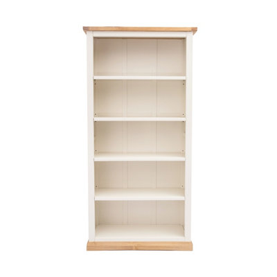Cabinet Bits Trevi Off Bookcase 180X90x30cm White