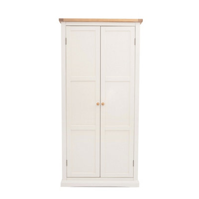 B&Q -  Castelli 2 Door Wardrobe Wood Knob