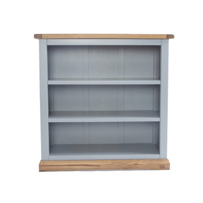 Cabinet Bits Biccari Bookcase 90X90x30cm Grey